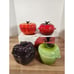 LeCreuset Mini Petite Vegetable Fruit Casseroles Set of 4 New in Box