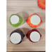 LeCreuset Mini Petite Vegetable Fruit Casseroles Set of 4 New in Box
