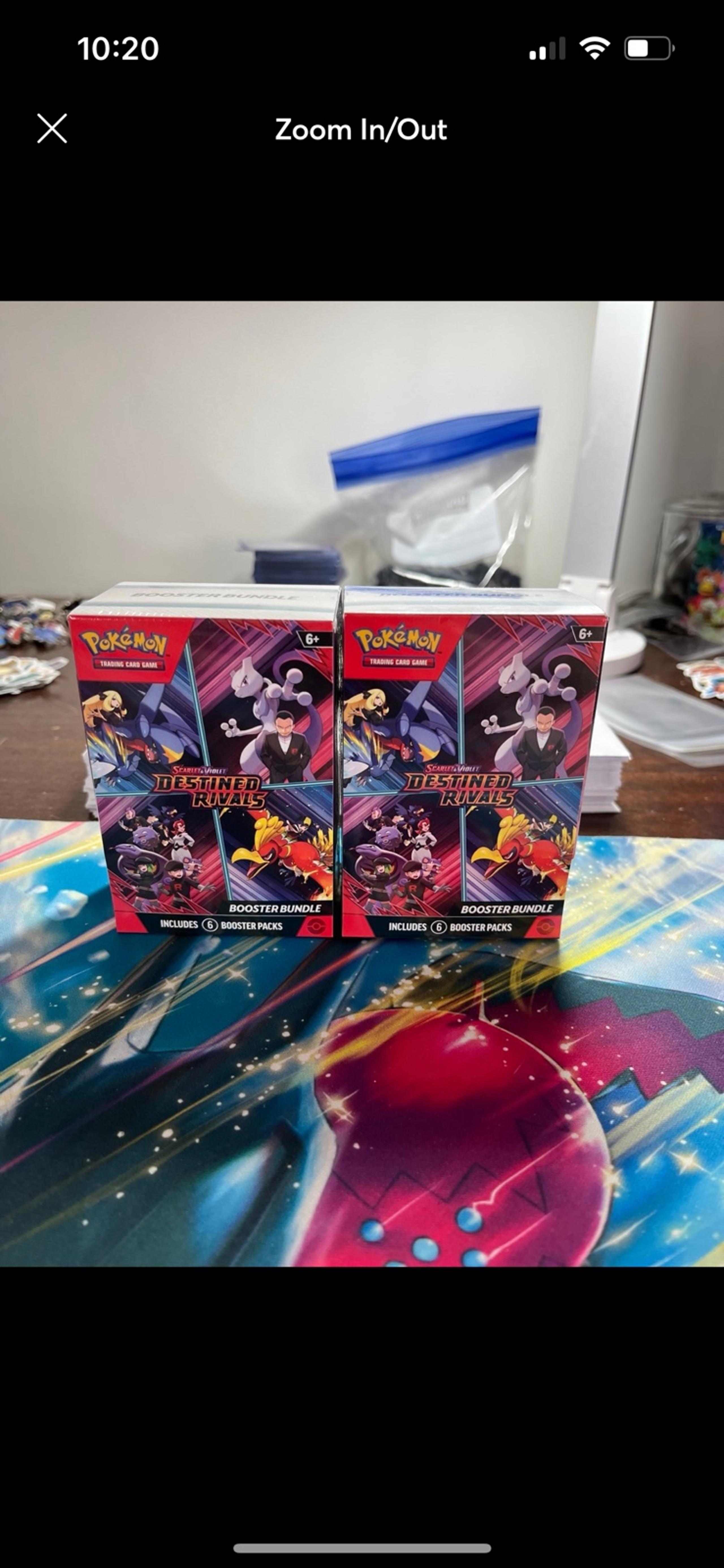 Pokemon trading card destined rivals factory sealed booster bundle