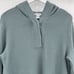 Athleta Coaster Luxe Waffle Hoodie Sweatshirt Seafoam Green 986952 Size Small