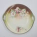 Three Crown China Germany Antique Cake Plate Hand Painted Flowers with Handles
