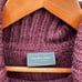 WOODEN SHIPS Maroon Turtleneck Knit Sweater // XS / S