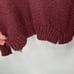 WOODEN SHIPS Maroon Turtleneck Knit Sweater // XS / S