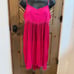 Free People intimately hot pink camisole slip mini gown XL