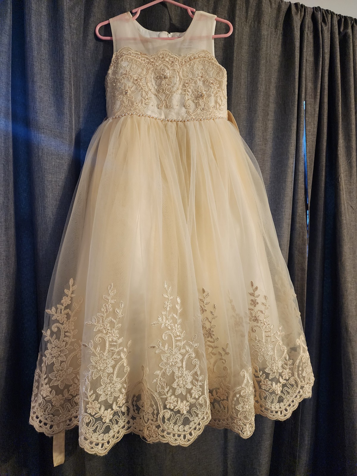 Kids/Toddler Champagne Dress
