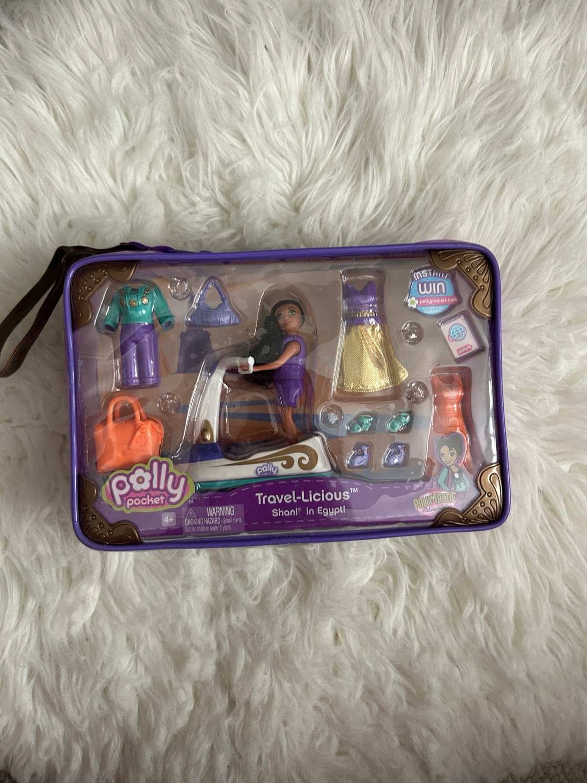 Polly Pocket™ Polly-Tastic Adventure™ Time 2 Travel™ Shani® In Egypt! Playset