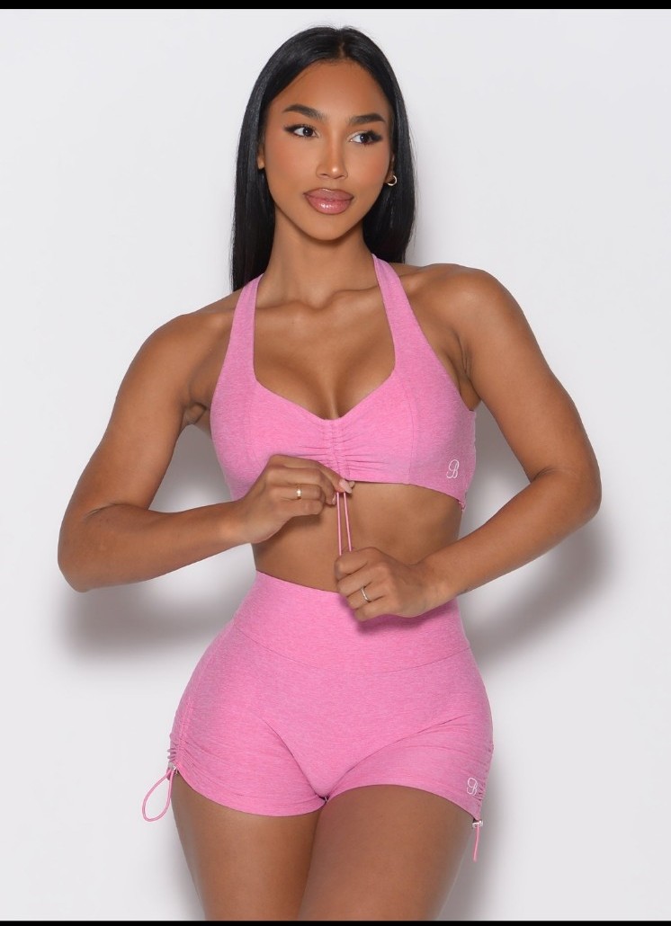 Bombshell Sportswear Toggluxe Bra Sold Out Color Medium Bubblegum Pink