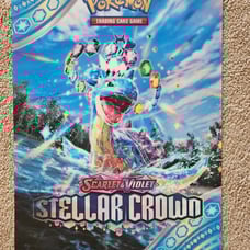 NEW Pokemon Stellar Crown 3D LENTICULAR Sign Poster 17 x 24 Promo 17X24 Lapras