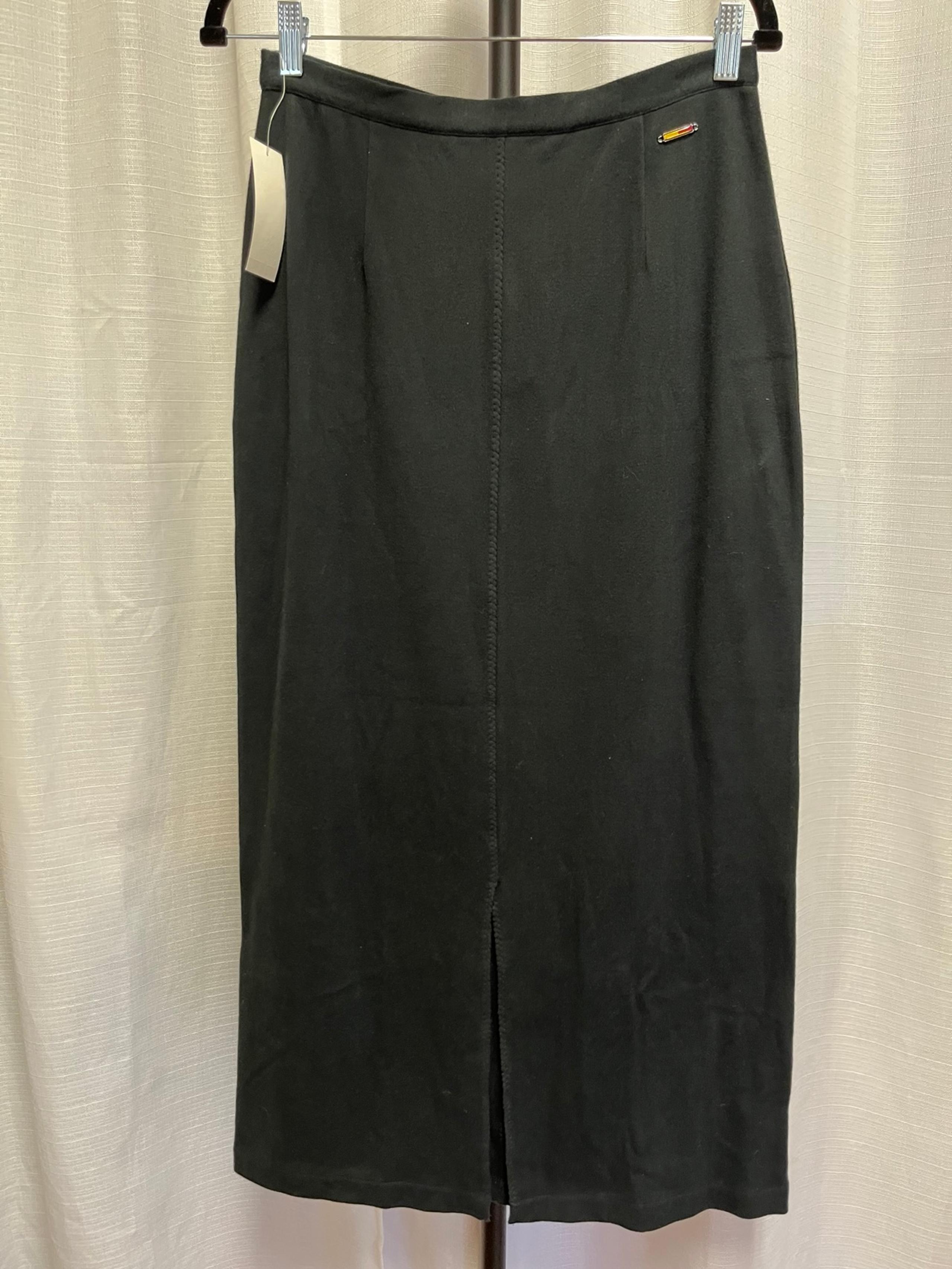 Tommy Hilfiger black cotton pencil skirt NWT | size 10