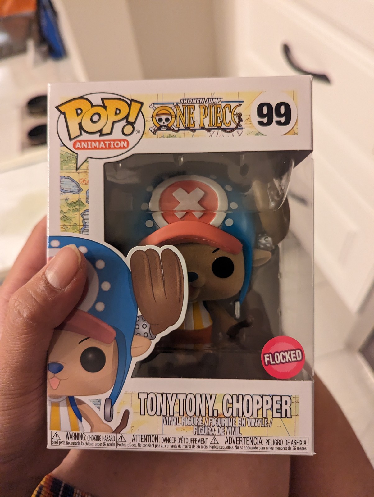 Funko Pop tony chopper flocked