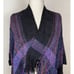 Vtg Teresa Eaton Fiber Artist HandWoven Sweater Sz M Shawl Art to Wear Rare HTF