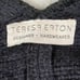 Vtg Teresa Eaton Fiber Artist HandWoven Sweater Sz M Shawl Art to Wear Rare HTF