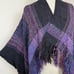 Vtg Teresa Eaton Fiber Artist HandWoven Sweater Sz M Shawl Art to Wear Rare HTF