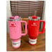 LIMITED Stanley Cups Valentines Day 2025 40oz H2.0 Tumbler Red/Pink