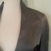 [Akris Punto] Gray 100% Silk Blouse Sz: 4 NWT!