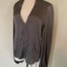[Akris Punto] Gray 100% Silk Blouse Sz: 4 NWT!