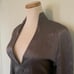 [Akris Punto] Gray 100% Silk Blouse Sz: 4 NWT!