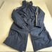 Sporti Striped Comfort Fleece-Lined Swim Parka Training Jacket Hooded Medium