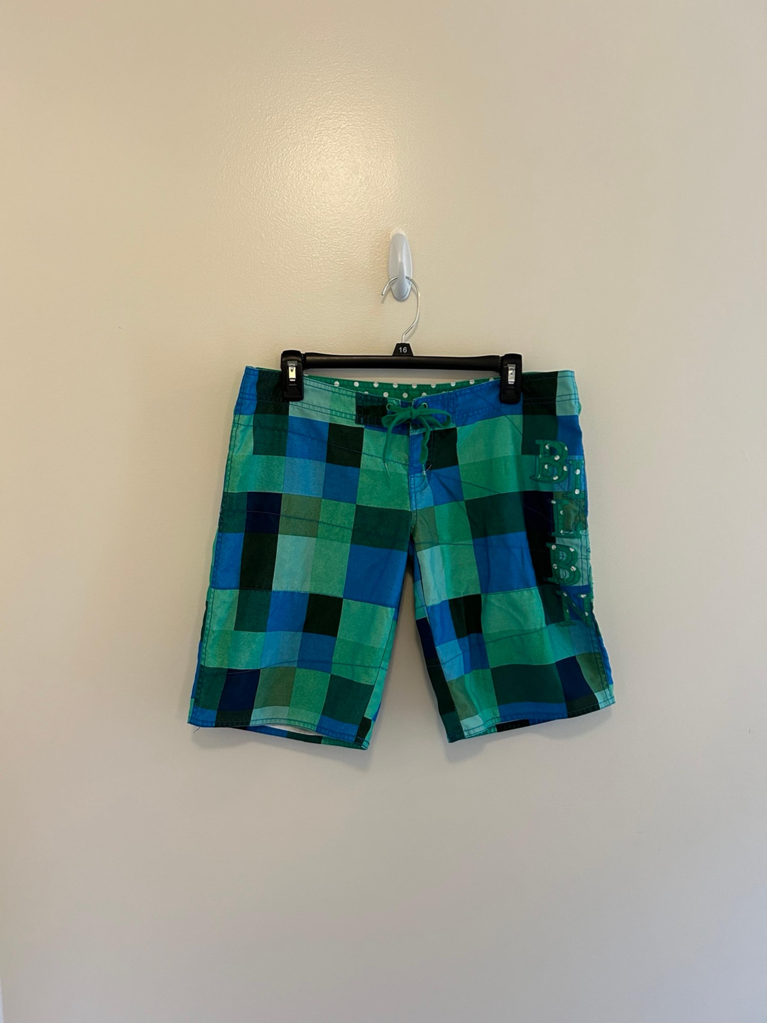 Billabong Y2k Patchwork Embroidered Swim Summer Beach Shorts