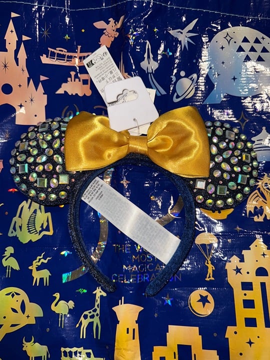 Walt Disney 50th Anniversary Jeweled Ears