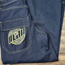 A.LAB Mega Rave Dark Blue Jeans / Zumiez / Mens US 30 / jnco like / streetwear