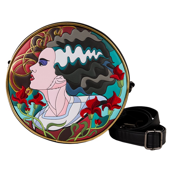 NWT✨✨Universal Monsters The Bride Of Frankenstein Stained Glass Crossbody Bag