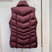 Lands' End deep purple down filled puffer vest women's xs 2 4