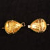 Vintage RARE Signed Mimi di N 1974 Gold Toned Belt Buckle Set