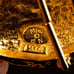 Vintage RARE Signed Mimi di N 1974 Gold Toned Belt Buckle Set