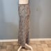 Topshop tall leopard print floor length maxi slip skirt