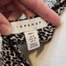 Topshop tall leopard print floor length maxi slip skirt