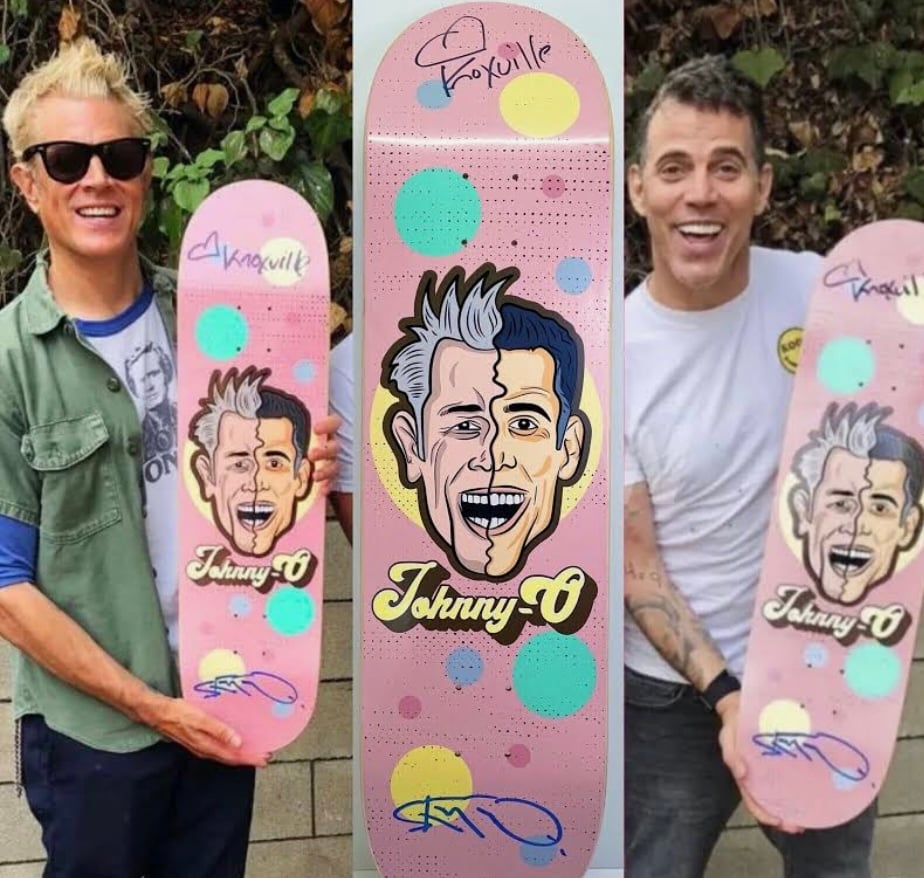 Steve-O & Johnny Knoxville Collaboration/johnny-O Board/SOLD OUT