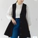 IENA Velour Knit Form Vest
