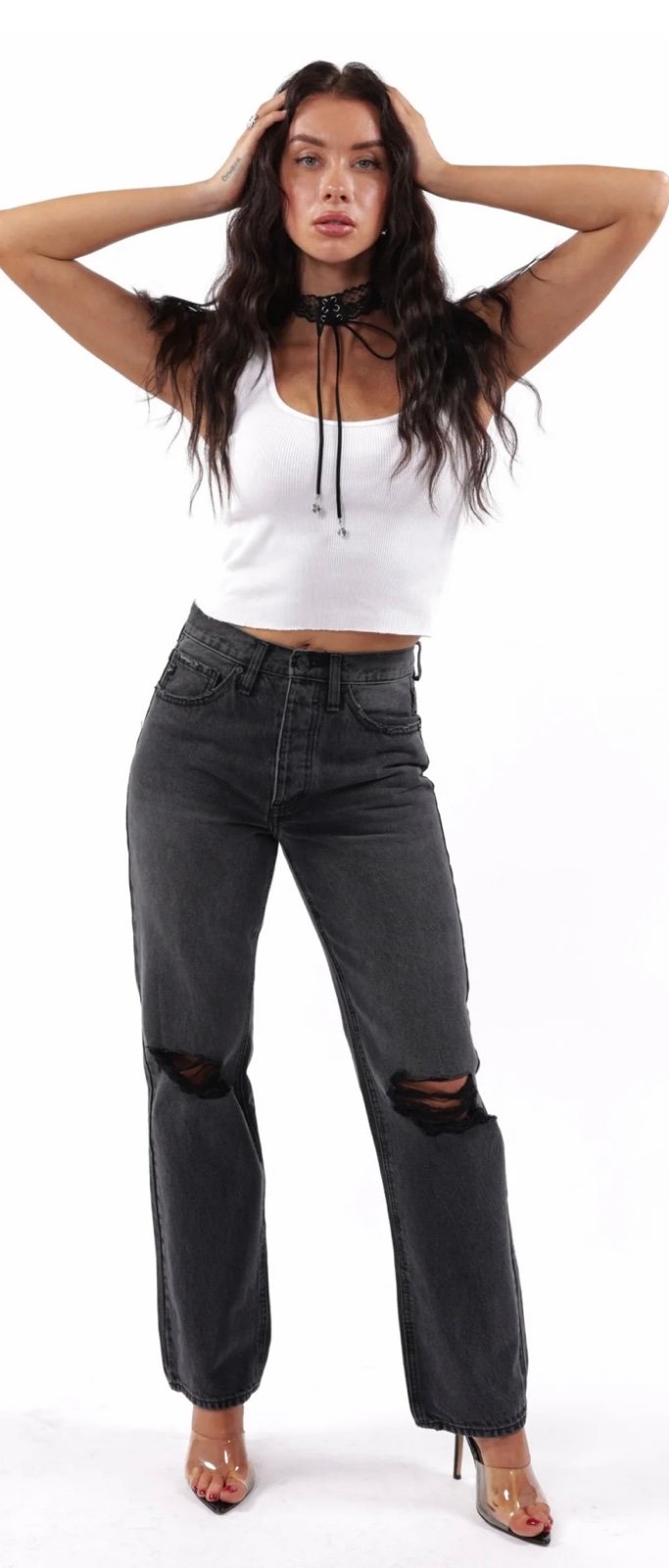 KanCan ultra highrise boyfriend jeans-NWT