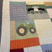Land Of Nod Vehicles Colors Full Queen Patchwork Comforter Quilt Blanket READ