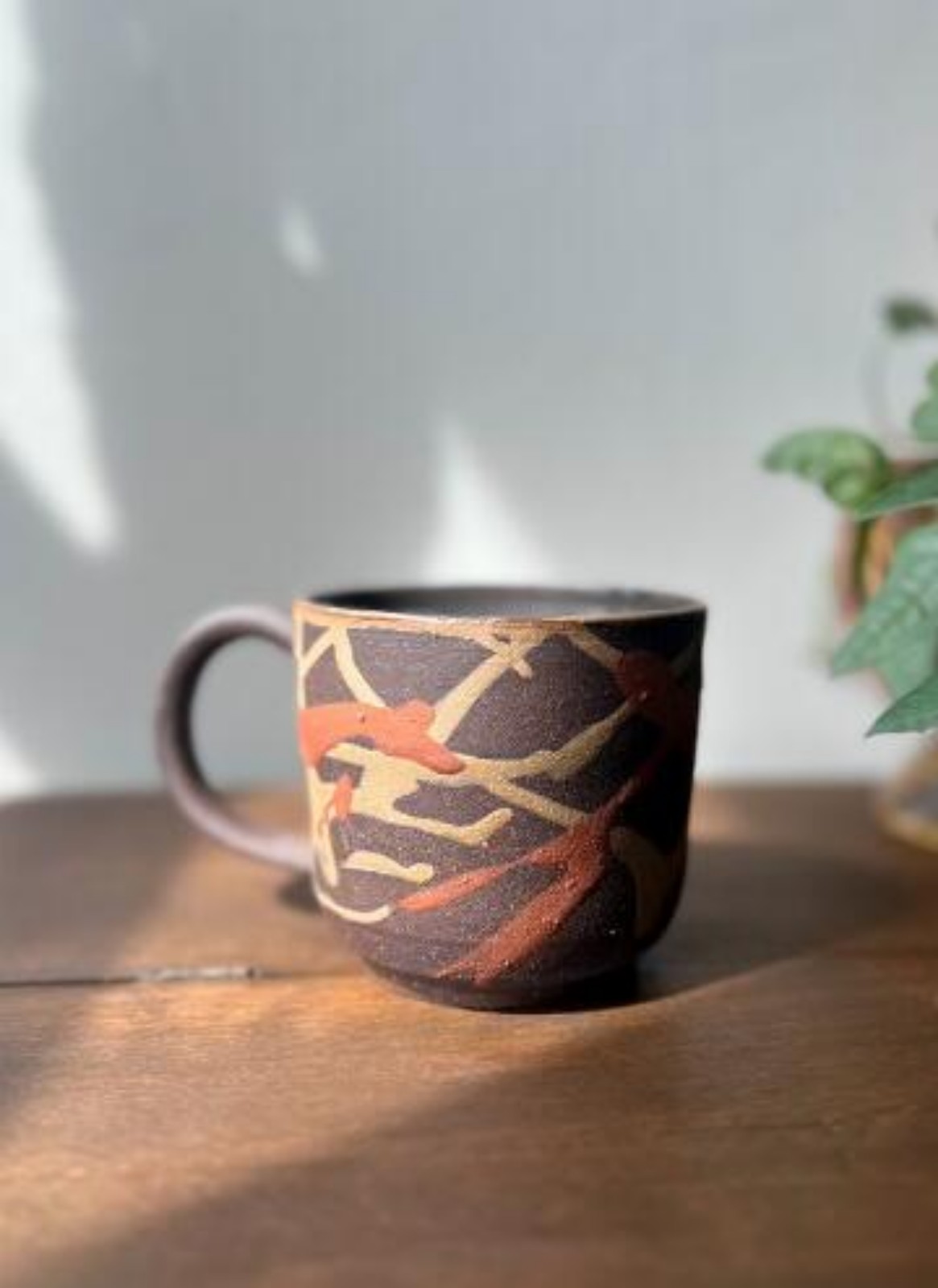 Abstract Splatter Mug
