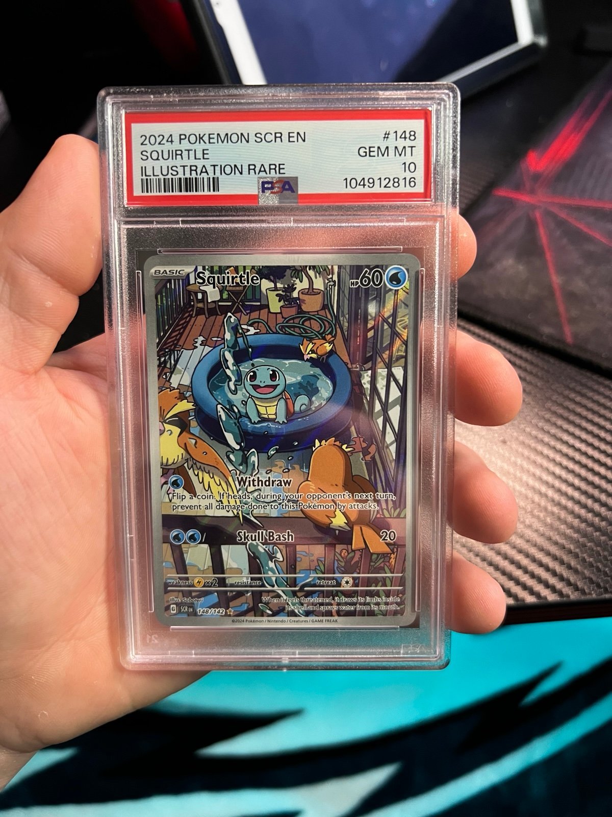 Squirtle 148/142 PSA 10