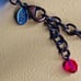 Vintage JOAN RIVERS Multi Strand Torsade Necklace Glass Crystal Pearl Beads 1216