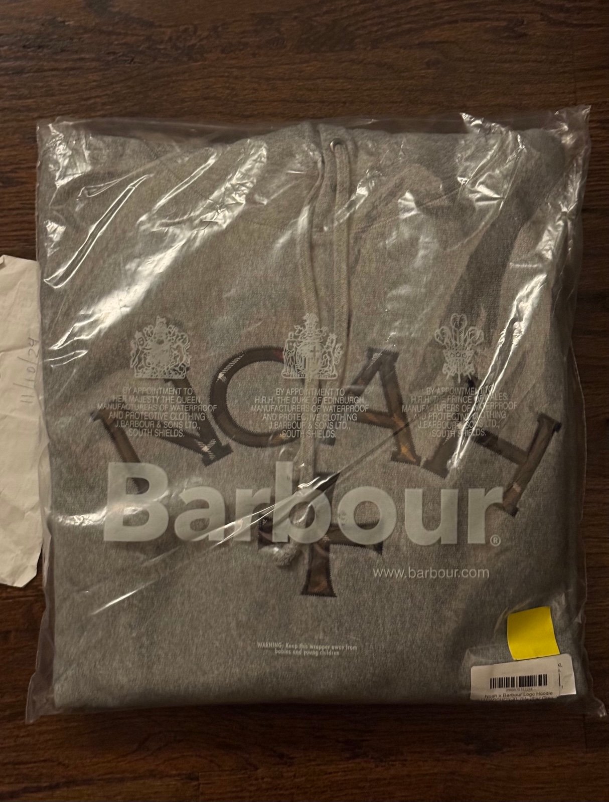 Noah Barbour Core Logo Hoodie XL Brand New