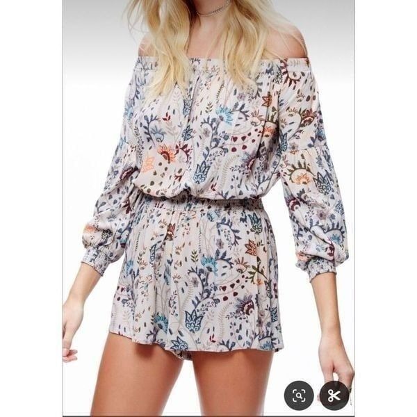 Free People Pretty and Free Romper Small