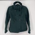 Green Corduroy MNG by Mango Ladies Double Breasted Style Jacket Size 4