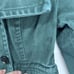 Green Corduroy MNG by Mango Ladies Double Breasted Style Jacket Size 4