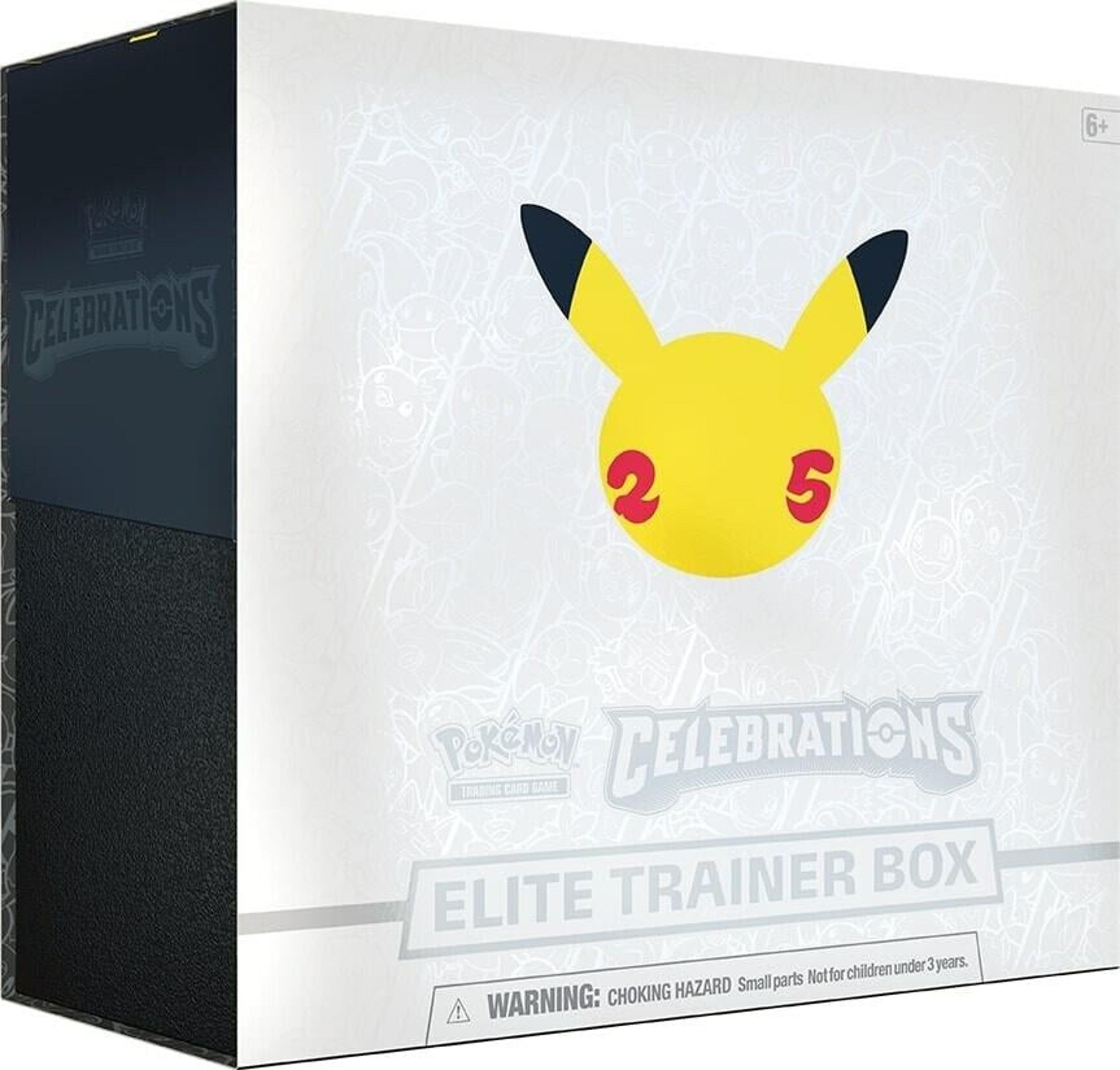 POKEMON TCG CELEBRATIONS 25th ANNIVERSARY ELITE TRAINER BOX ETB