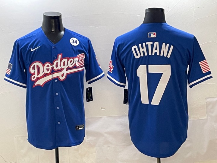 Men's Shohei Ohtani #17 Los Angeles Dodgers 2025 World Series Fashion Jersey