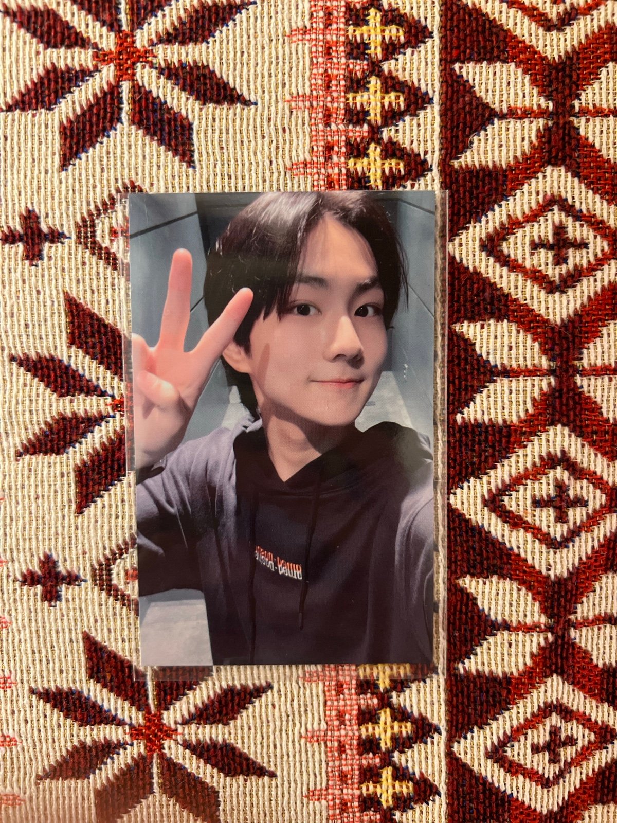 enhypen jungwon dimension dilemma hoddie photocard
