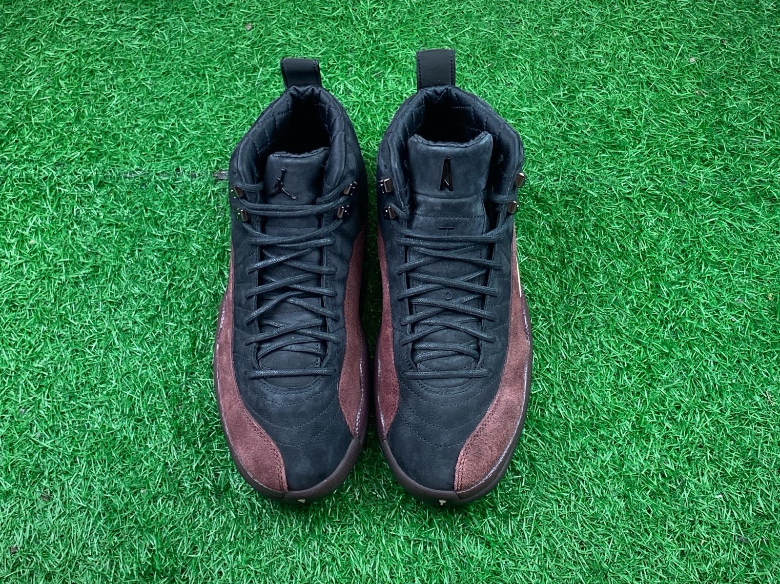 Jordan 12 Retro SP x A Ma Maniere Mid Black W Size 10