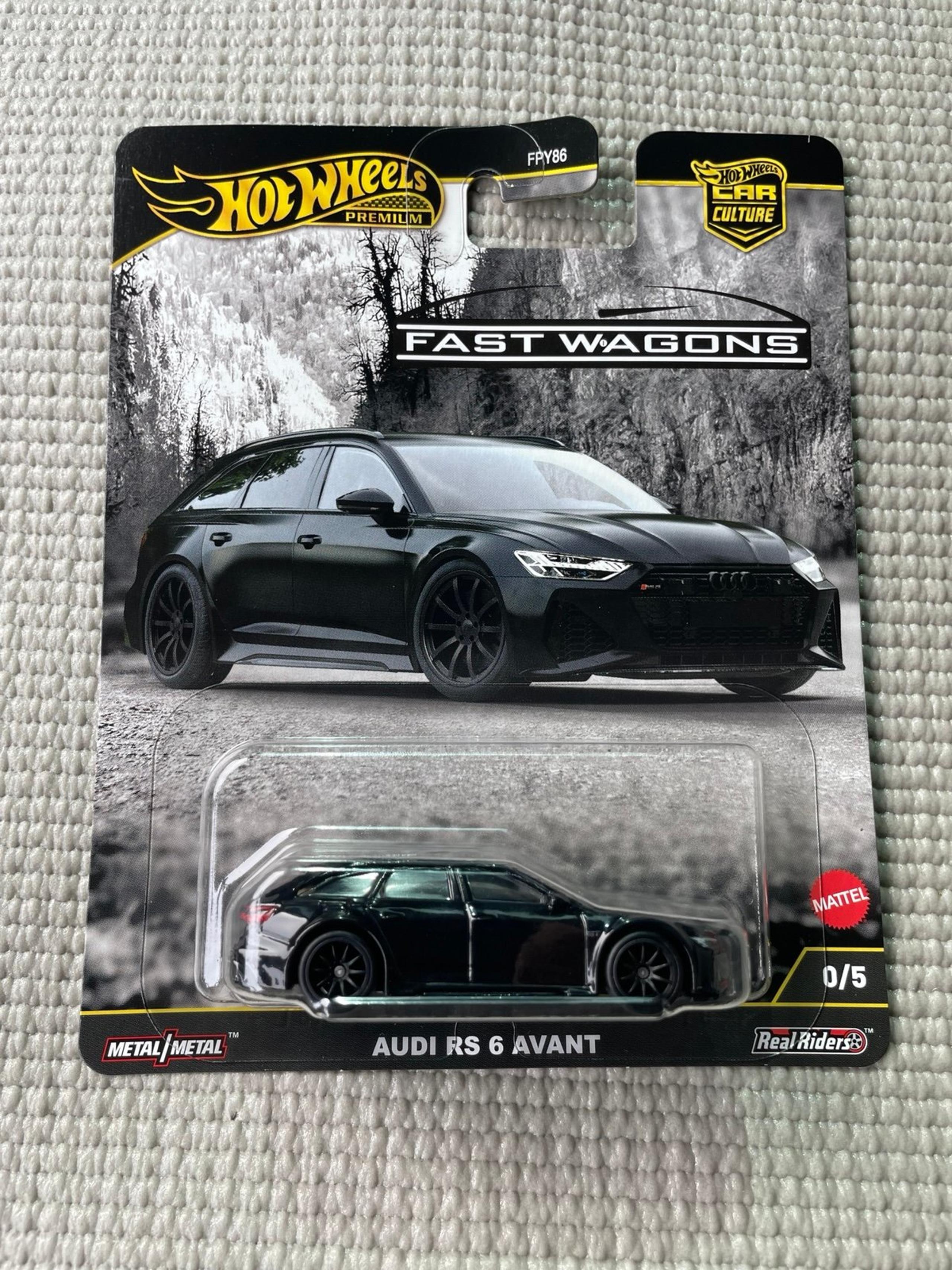 fast wagons Audi RS 6 avant chase 0/5 - Hot Wheels