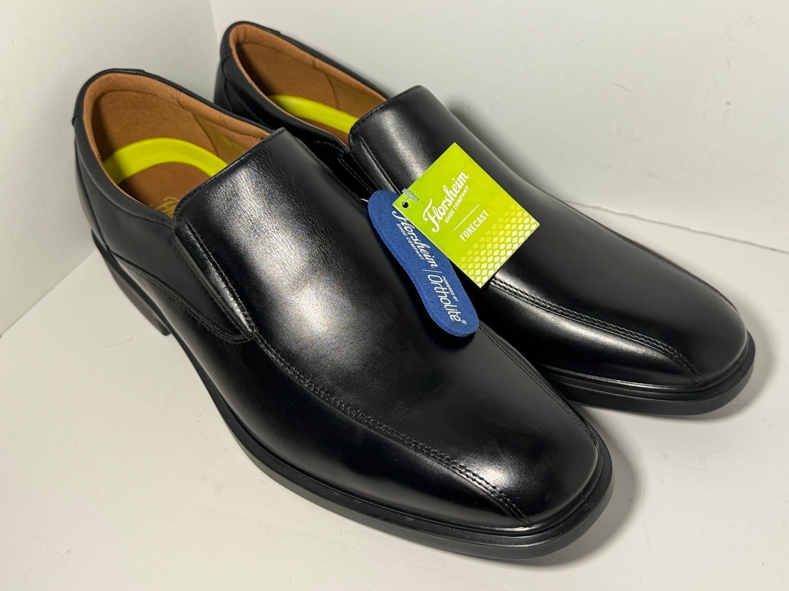 Florsheim Men's 12M Forecast Ortholite Bike Toe Slip on Loafer 12189-001