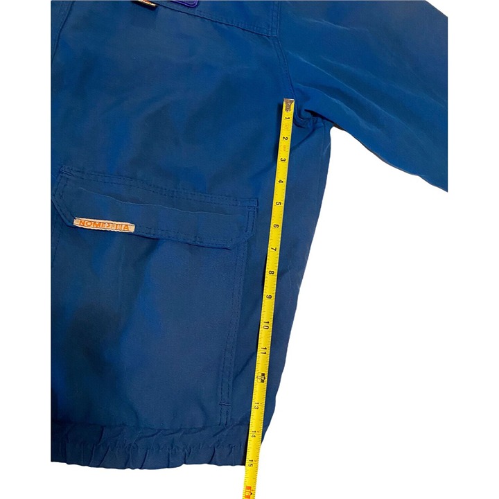 Bulwark FR Flame shops Resistant Blue Work Jacket Zip Size XL RARE!!! MULTI-PATCHES