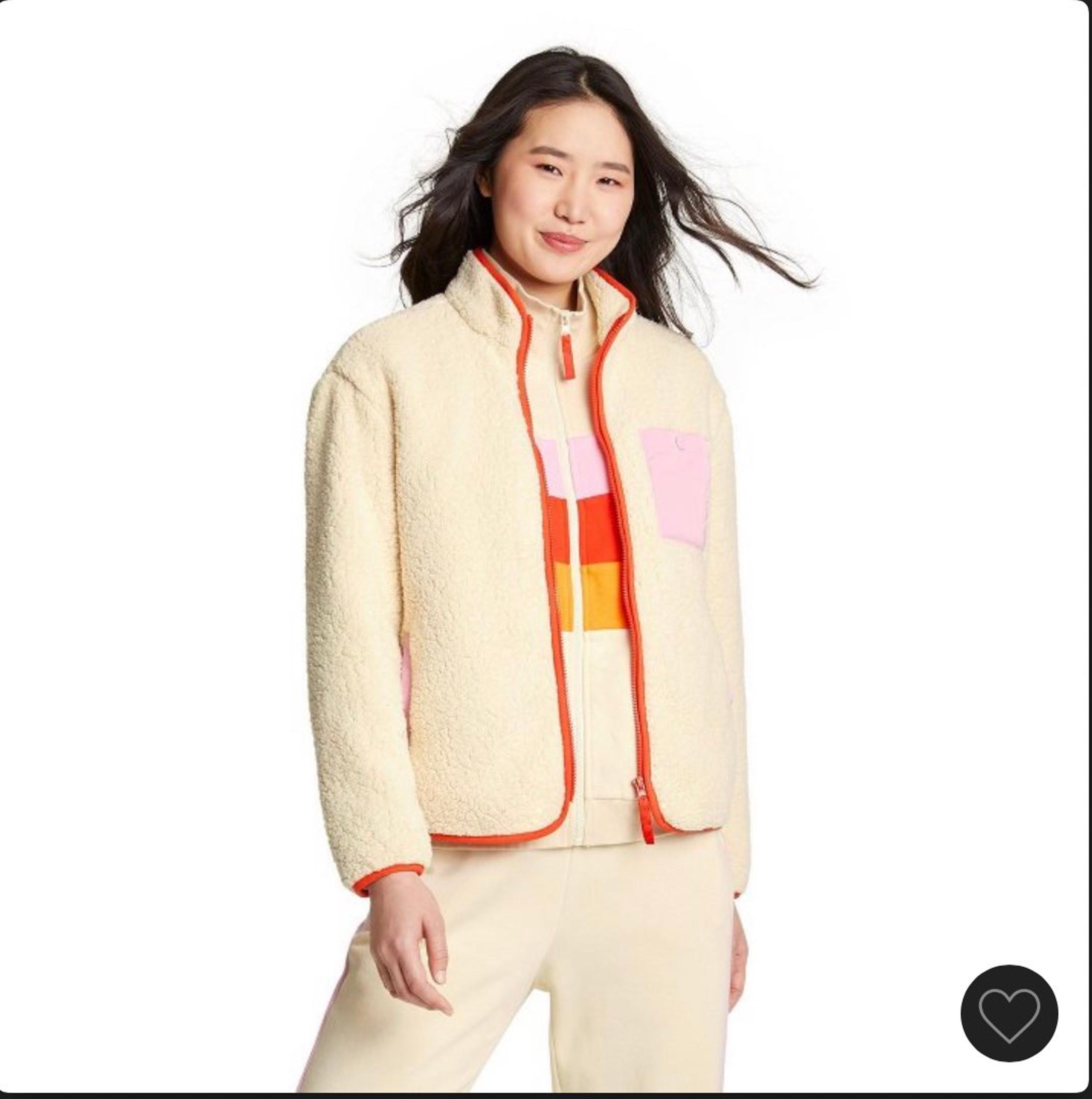 LEGO x Target women sherpa jacket